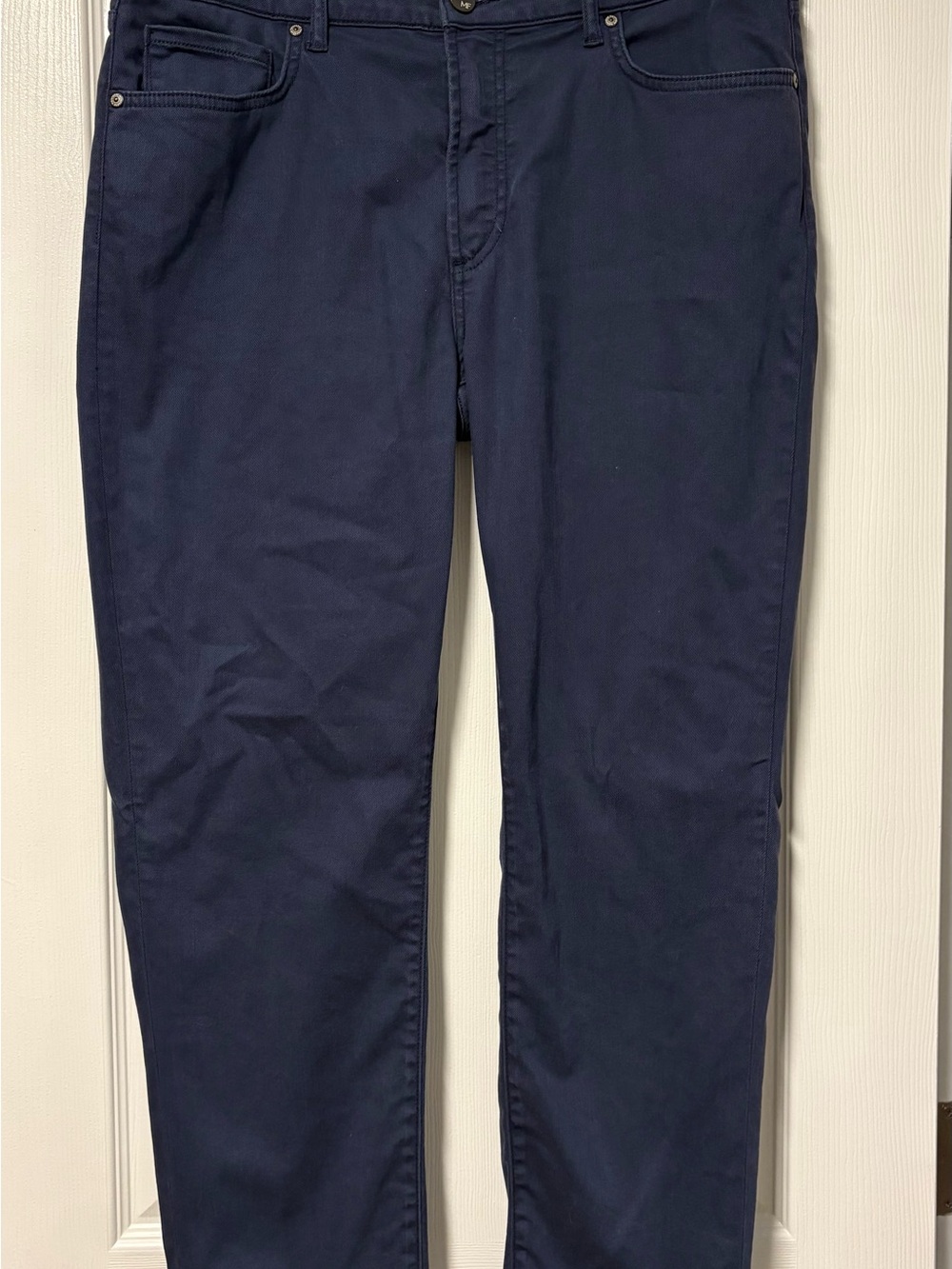 Men's Slim Navy Chinos